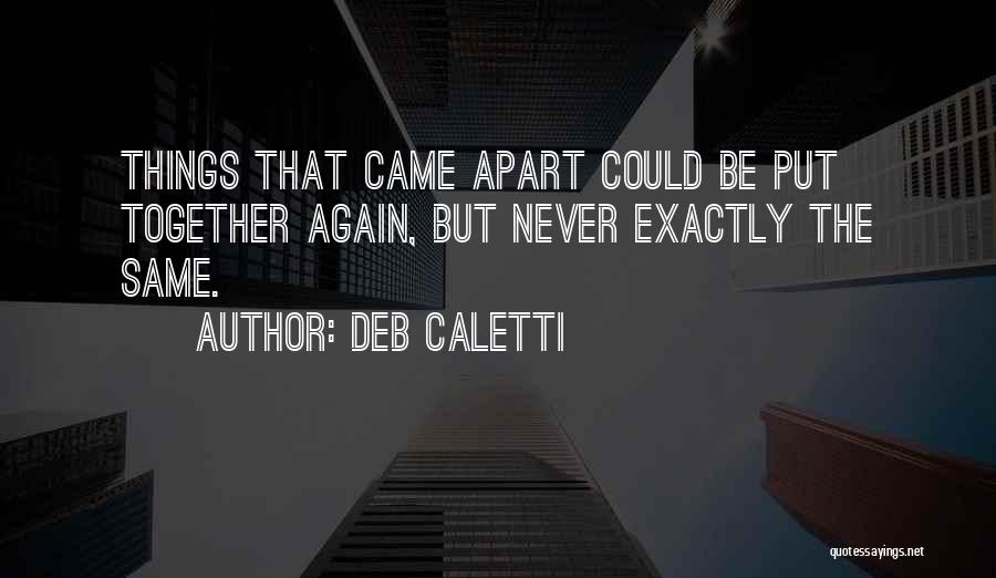 Never Falling For You Again Quotes By Deb Caletti