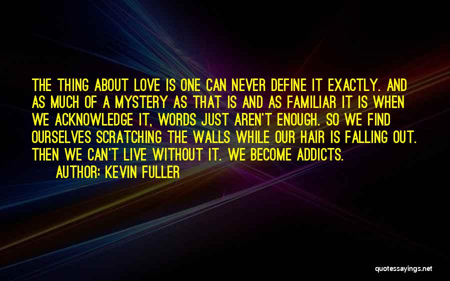 Never Falling Out Of Love Quotes By Kevin Fuller