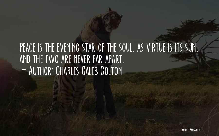 Never Far Apart Quotes By Charles Caleb Colton
