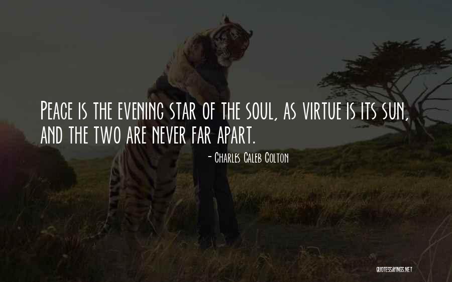 Never Far Apart Quotes By Charles Caleb Colton