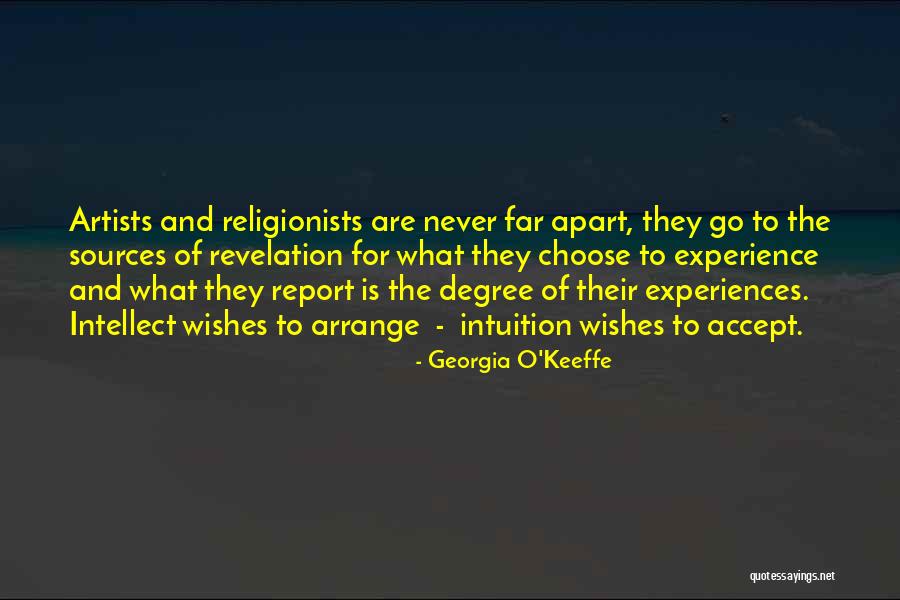 Never Far Apart Quotes By Georgia O'Keeffe