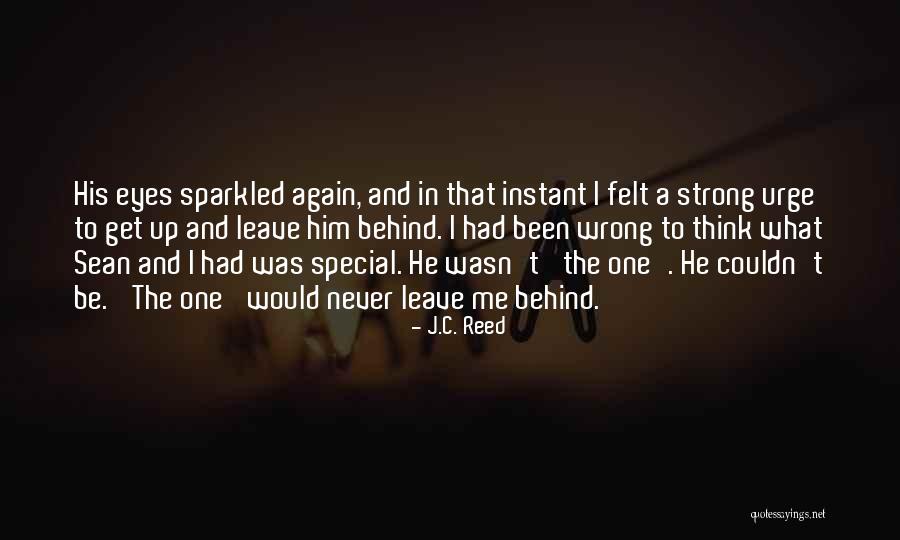 Never Felt So Special Quotes By J.C. Reed