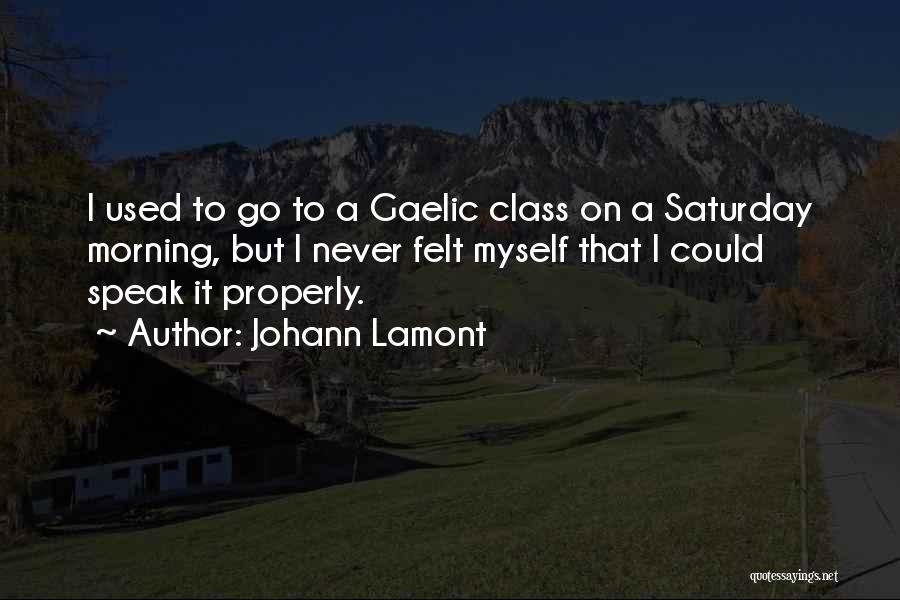 Never Felt So Used Quotes By Johann Lamont