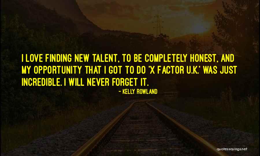 Never Forget My Love Quotes By Kelly Rowland