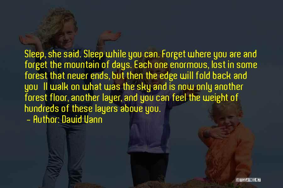 Never Forget What You Are Quotes By David Vann