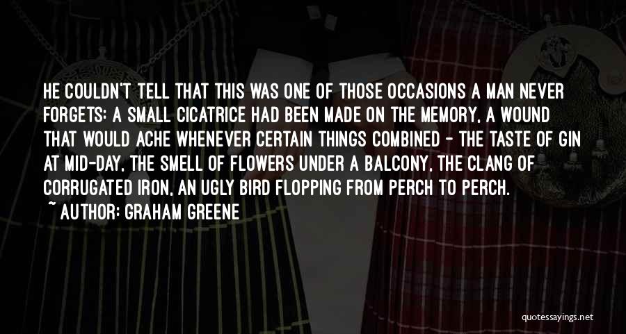 Never Forgets Quotes By Graham Greene