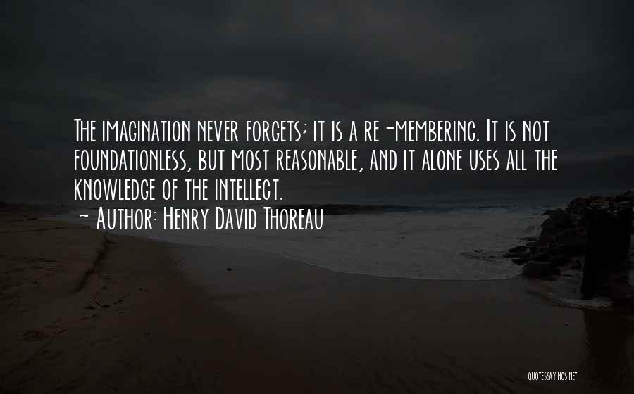 Never Forgets Quotes By Henry David Thoreau