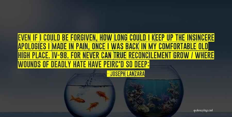 Never Forgiven Quotes By Joseph Lanzara Never Forgiven Quotes By Joseph Lanzara