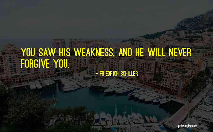 Never Forgiving Yourself Quotes By Friedrich Schiller Never Forgiving Yourself Quotes By Friedrich Schiller