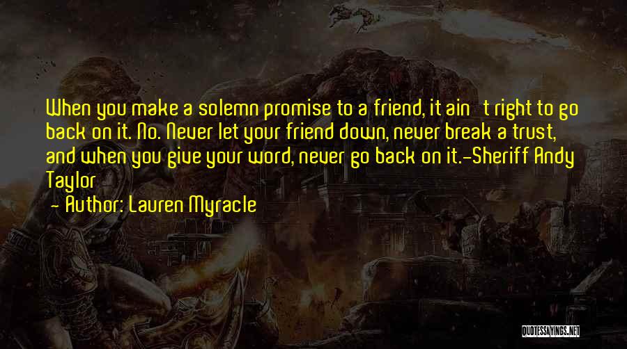 Never Give Up Break Up Quotes By Lauren Myracle