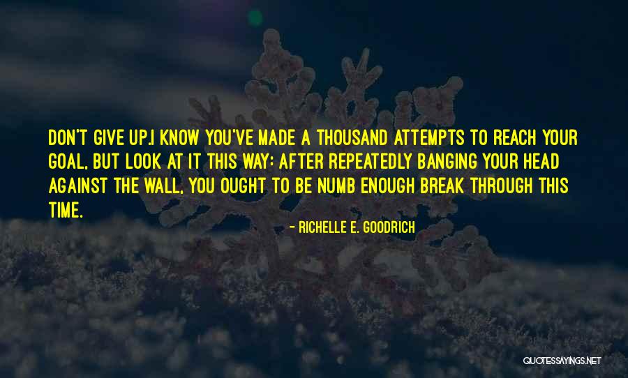 Never Give Up Break Up Quotes By Richelle E. Goodrich