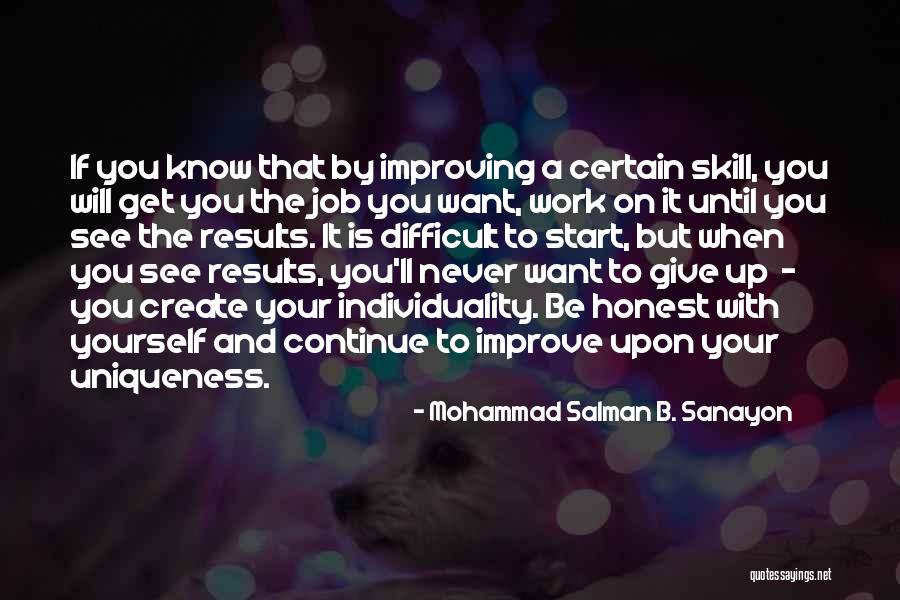Never Give Up On Yourself Quotes By Mohammad Salman B. Sanayon Never Give Up On Yourself Quotes By Mohammad Salman B. Sanayon