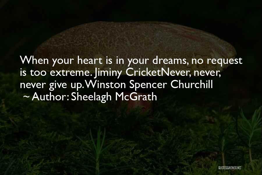 Never Give Your Heart Quotes By Sheelagh McGrath