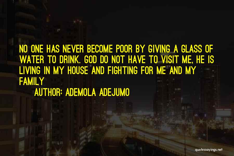 Never Giving Up On Family Quotes By Ademola Adejumo