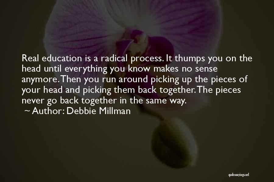 Never Go Back Quotes By Debbie Millman