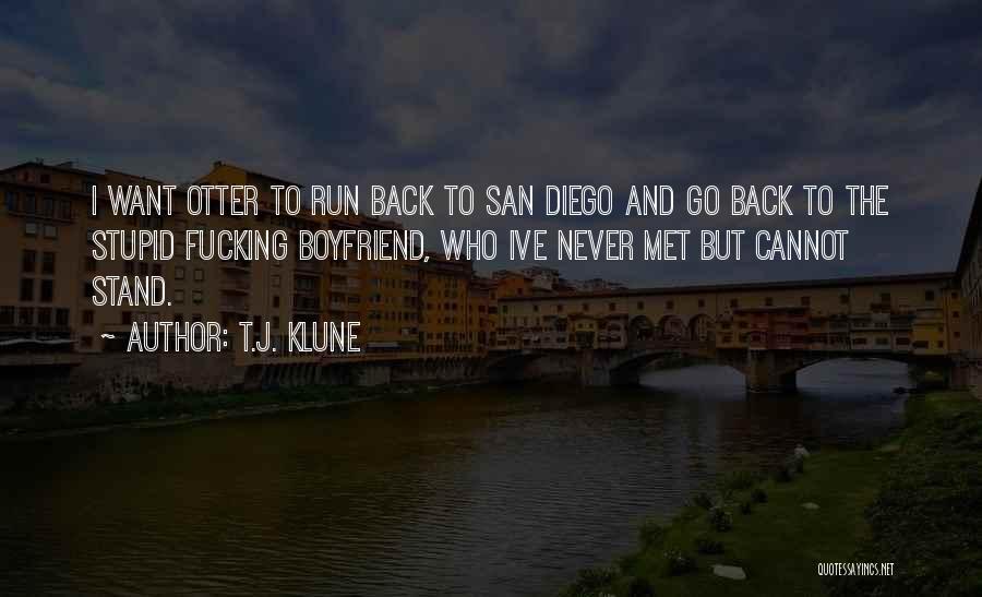 Never Go Back Quotes By T.J. Klune