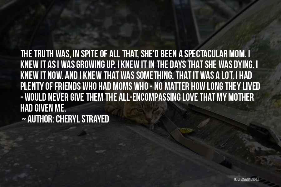 Never Had A Mom Quotes By Cheryl Strayed