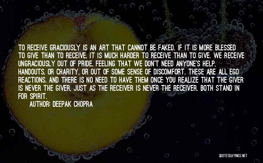 Never Help Anyone Quotes By Deepak Chopra