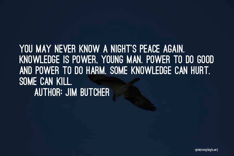 Never Hurt Again Quotes By Jim Butcher