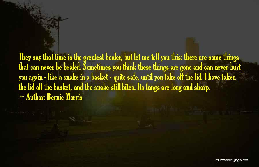 Never Hurt Me Quotes By Bernie Morris