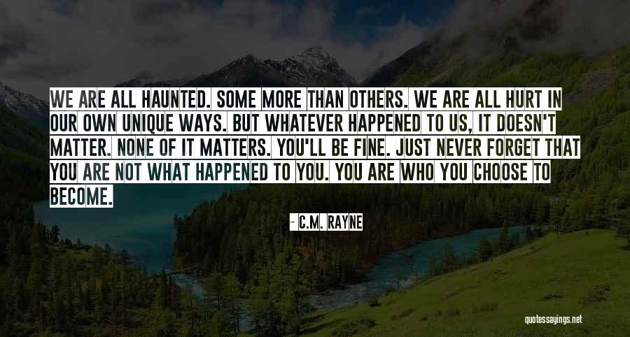 Never Hurt Others Quotes By C.M. Rayne Never Hurt Others Quotes By C.M. Rayne