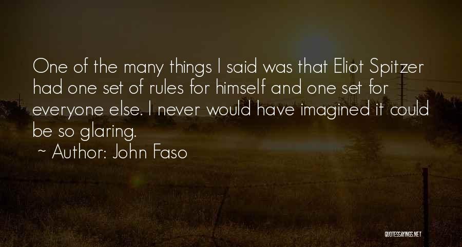 Never Imagined Quotes By John Faso