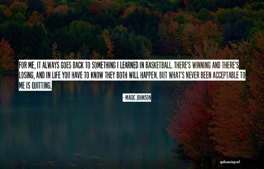 Never Know What Will Happen Quotes By Magic Johnson Never Know What Will Happen Quotes By Magic Johnson