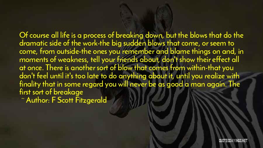 Never Knowing What Could Happen Quotes By F Scott Fitzgerald