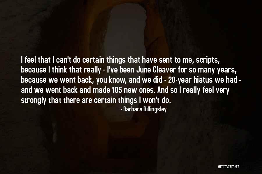 Never Learning Lessons Quotes By Barbara Billingsley Never Learning Lessons Quotes By Barbara Billingsley