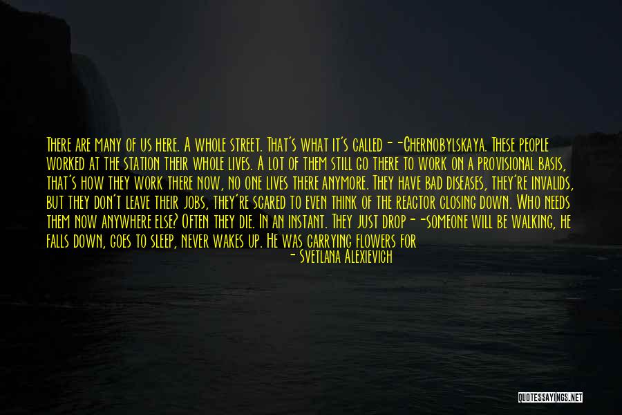 Never Leave Love Quotes By Svetlana Alexievich