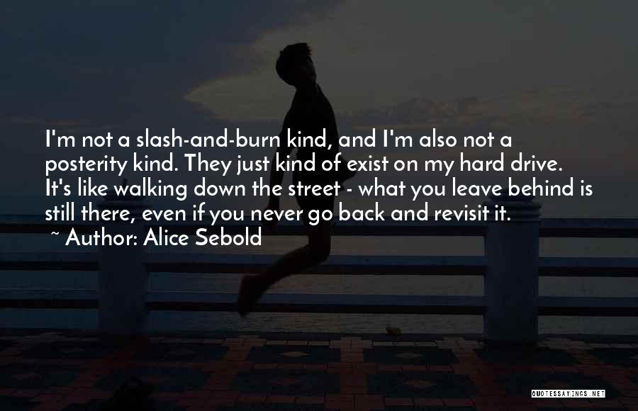 Never Leave You Behind Quotes By Alice Sebold