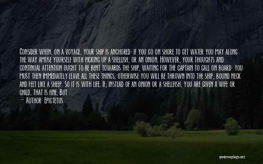 Never Leaving Quotes By Epictetus