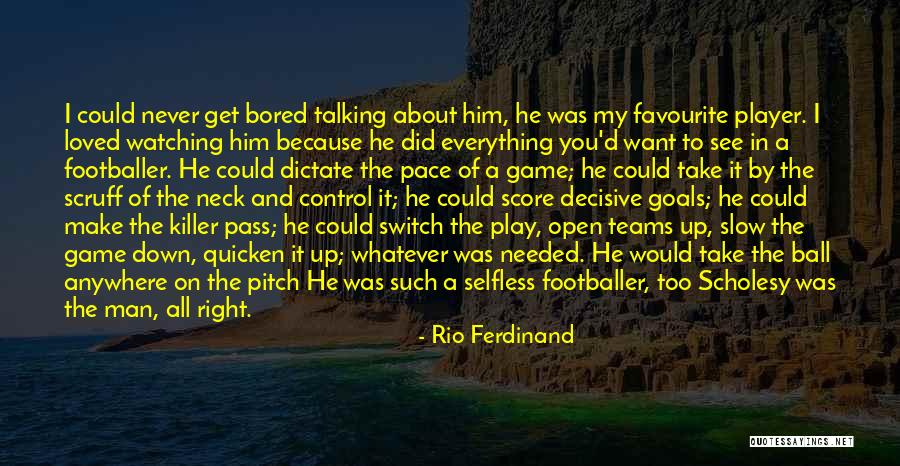 Never Let A Man Control You Quotes By Rio Ferdinand