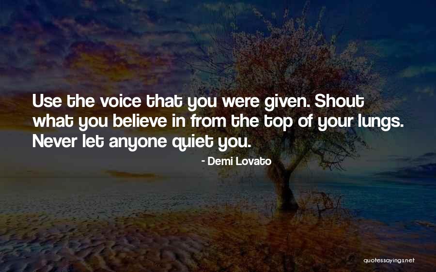 Never Let Anyone Use You Quotes By Demi Lovato