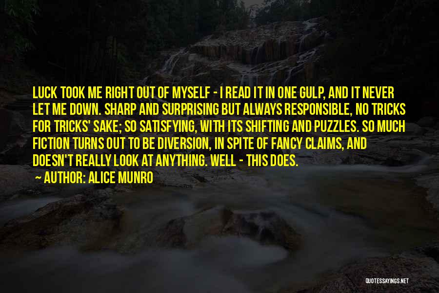 Never Let Down Quotes By Alice Munro