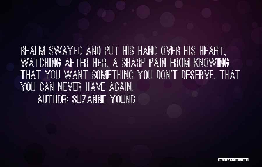 Never Let Go Of My Hand Quotes By Suzanne Young
