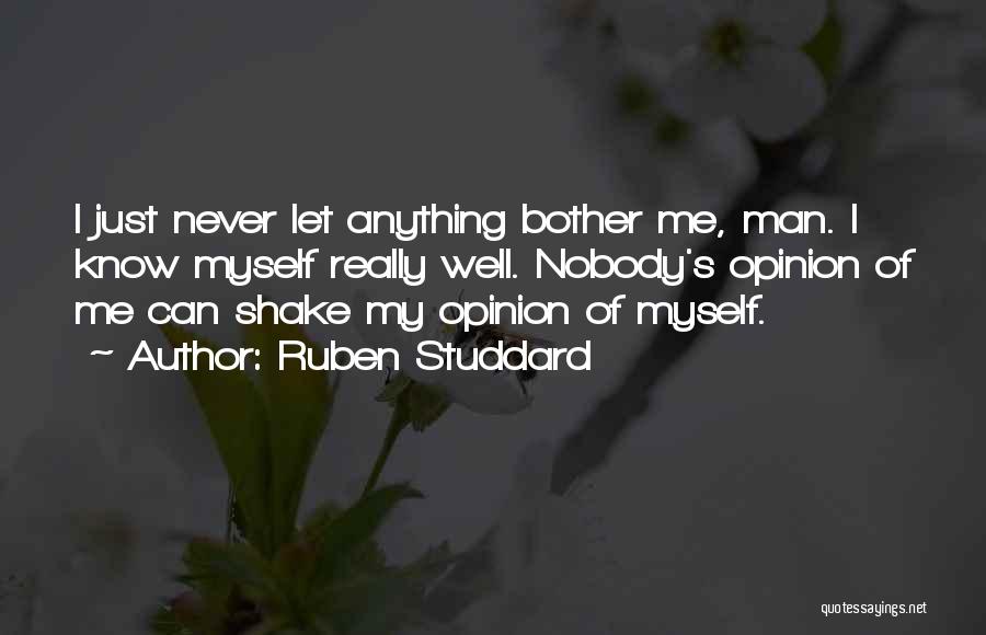 Never Let Man Quotes By Ruben Studdard