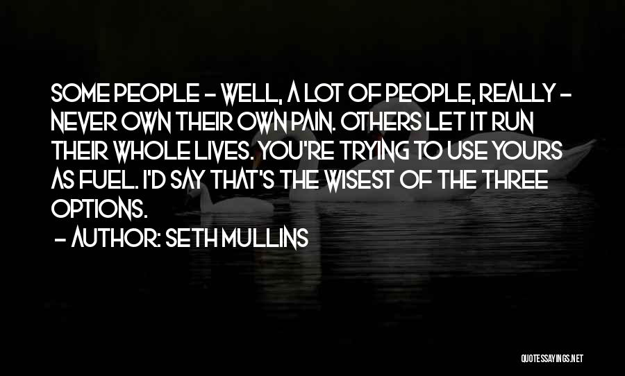 Never Let Others Quotes By Seth Mullins