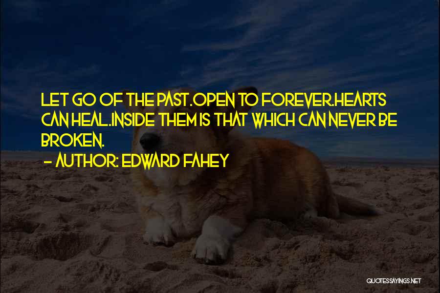 Never Let Them Go Quotes By Edward Fahey