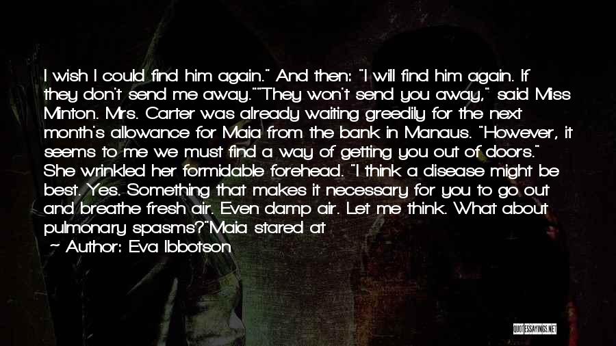 Never Let You Go Again Quotes By Eva Ibbotson