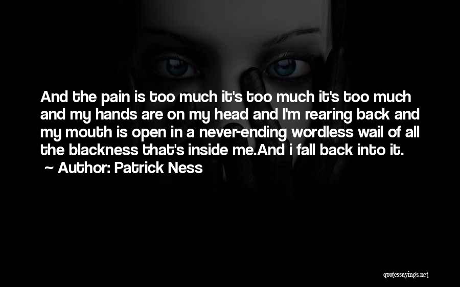 Never Letting Go Of Him Quotes By Patrick Ness