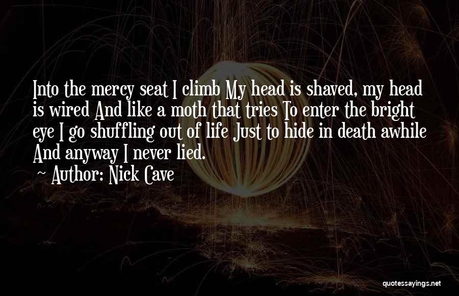 Never Lied Quotes By Nick Cave