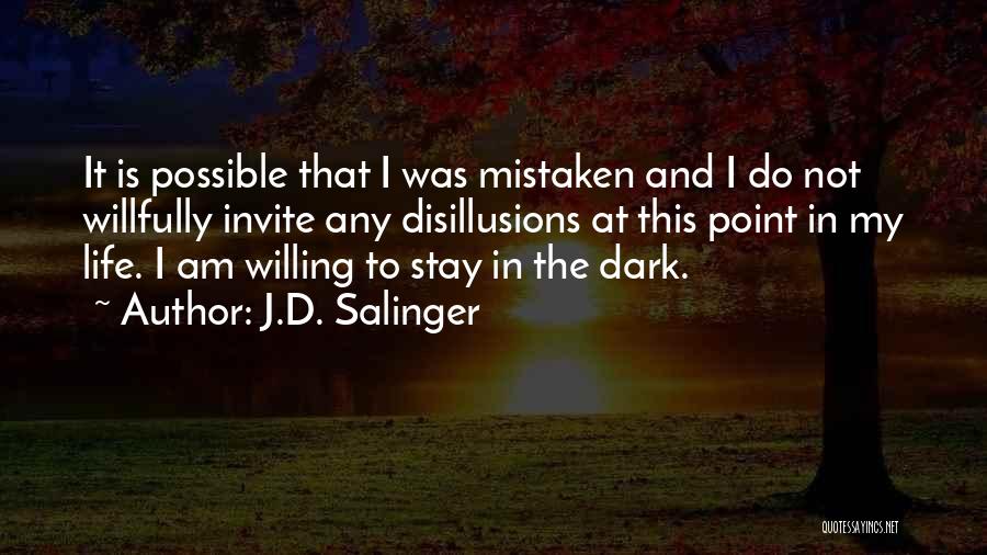 Never Look Back Bible Quotes By J.D. Salinger