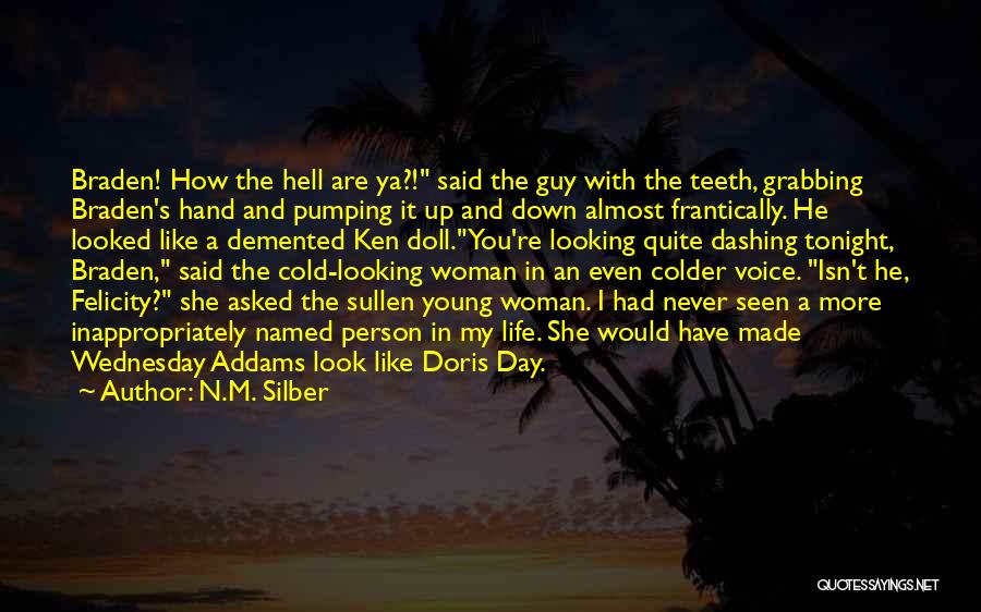 Never Look Down Quotes By N.M. Silber