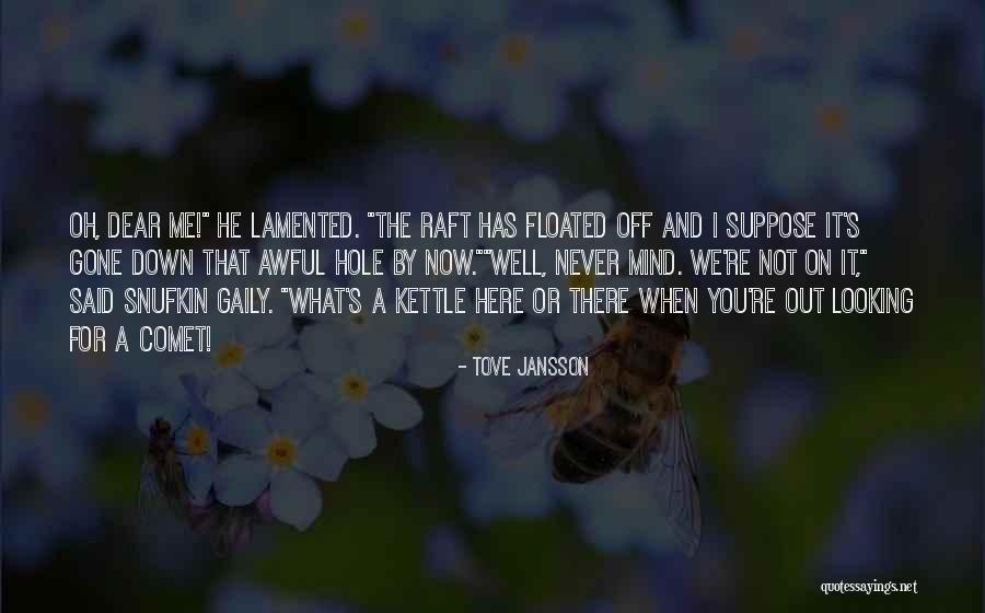 Never Looking Down Quotes By Tove Jansson Never Looking Down Quotes By Tove Jansson