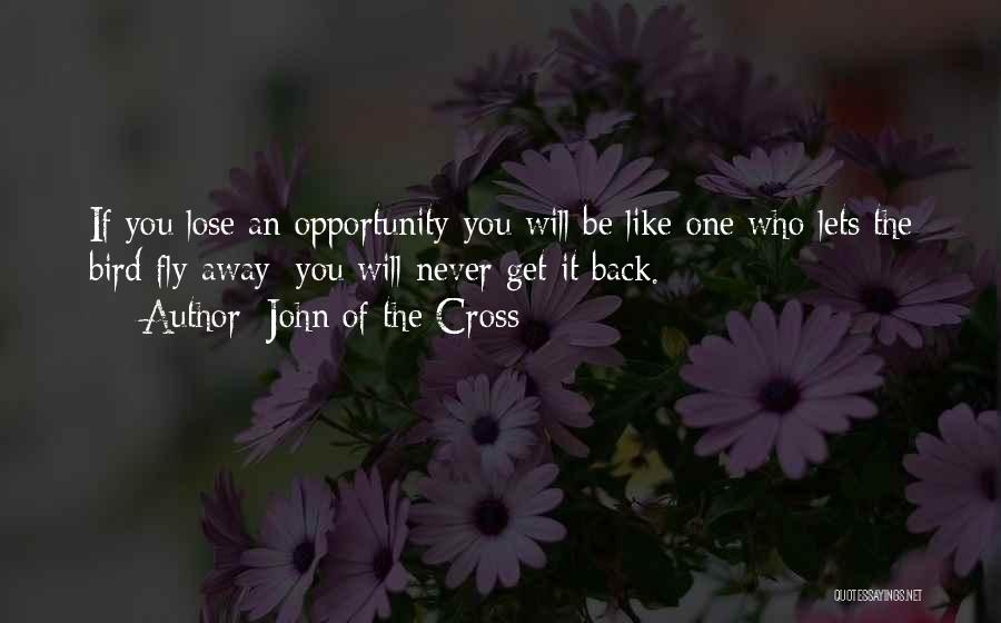 Never Lose An Opportunity Quotes By John Of The Cross