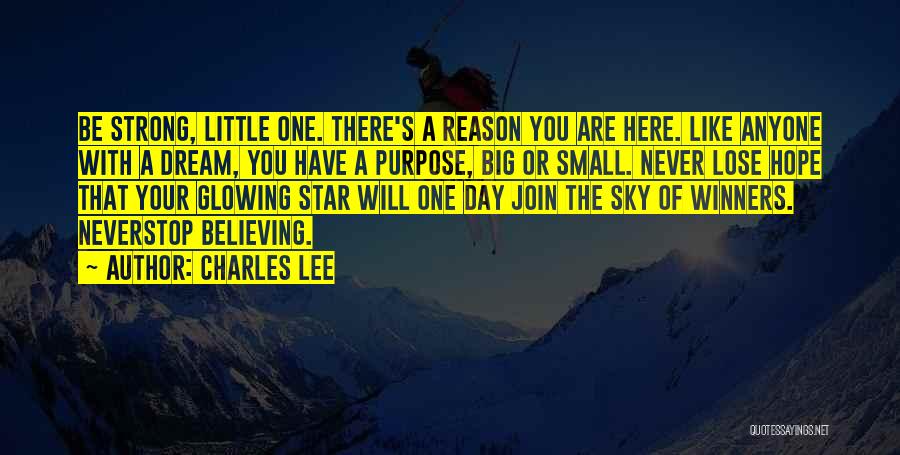 Never Lose Hope In Life Quotes By Charles Lee