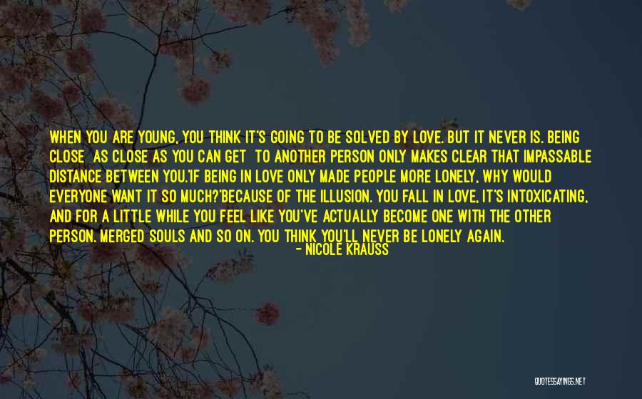 Never Love Again Quotes By Nicole Krauss