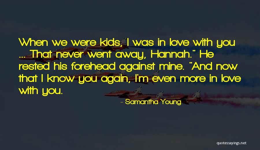 Never Love Again Quotes By Samantha Young