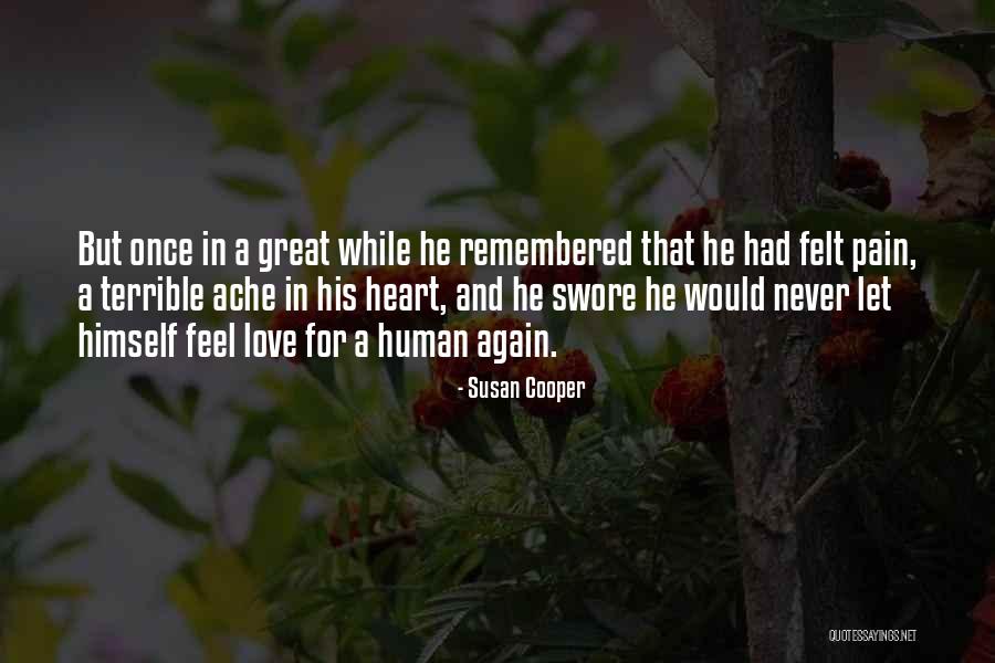 Never Love Again Quotes By Susan Cooper